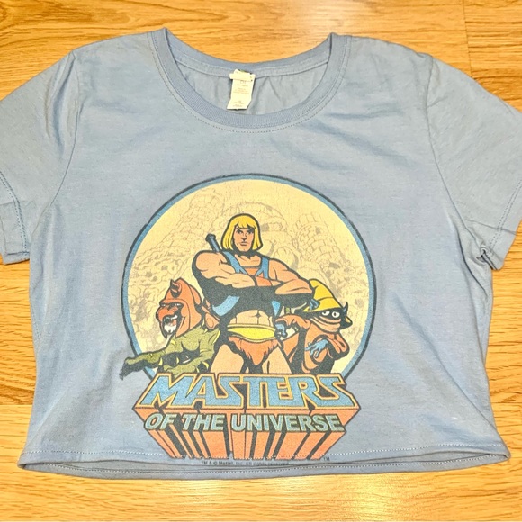 He-Man Cropped Tee Size Small - Picture 2 of 4